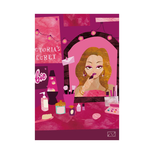 The art of getting ready -pink-